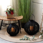 Decorative Metal Lantern with Handle | Kelmera