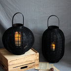 Decorative Metal Lantern with Handle | Kelmera
