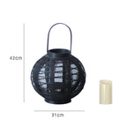 Decorative Metal Lantern with Handle | Kelmera