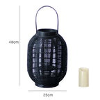 Decorative Metal Lantern with Handle | Kelmera