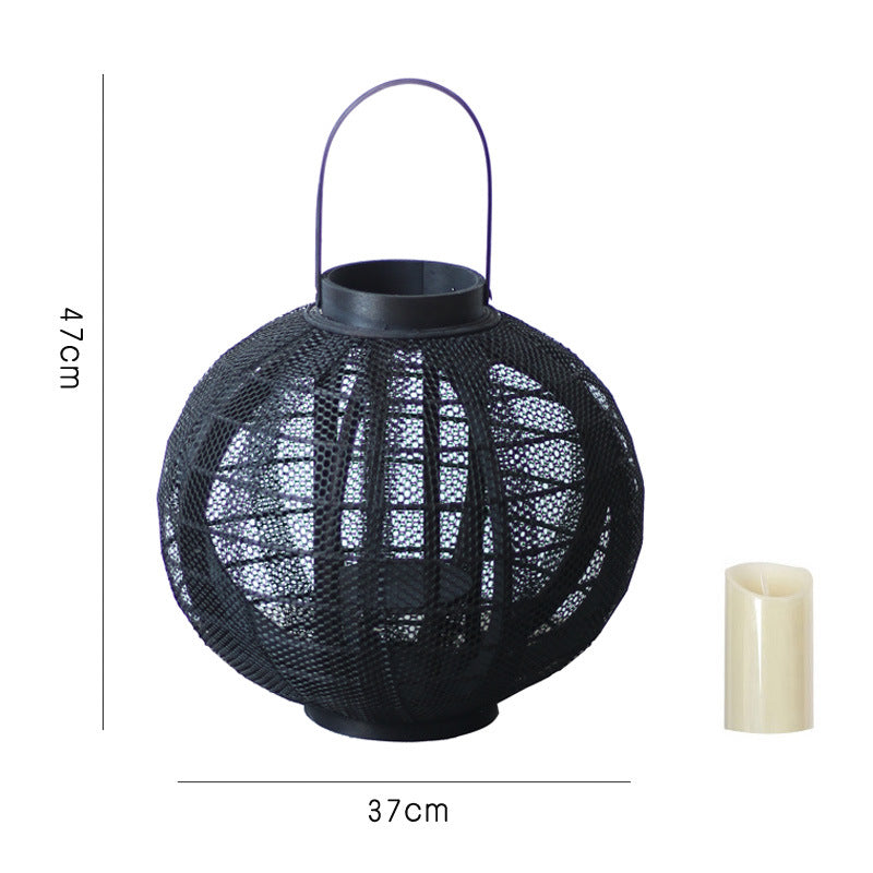 Decorative Metal Lantern with Handle | Kelmera