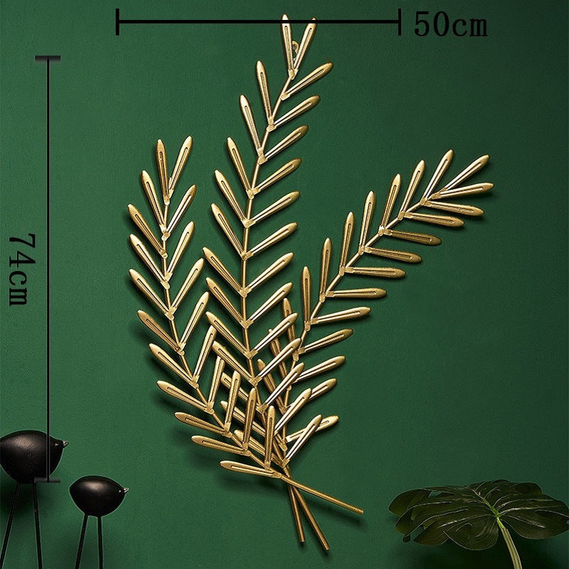 Decorative Metal Leaf Wall Art | Kelmera