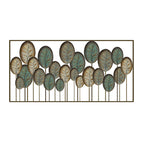 Decorative Metal Leaf Wall Art Panel | Kelmera
