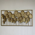 Decorative Metal Leaf Wall Art Panel | Kelmera