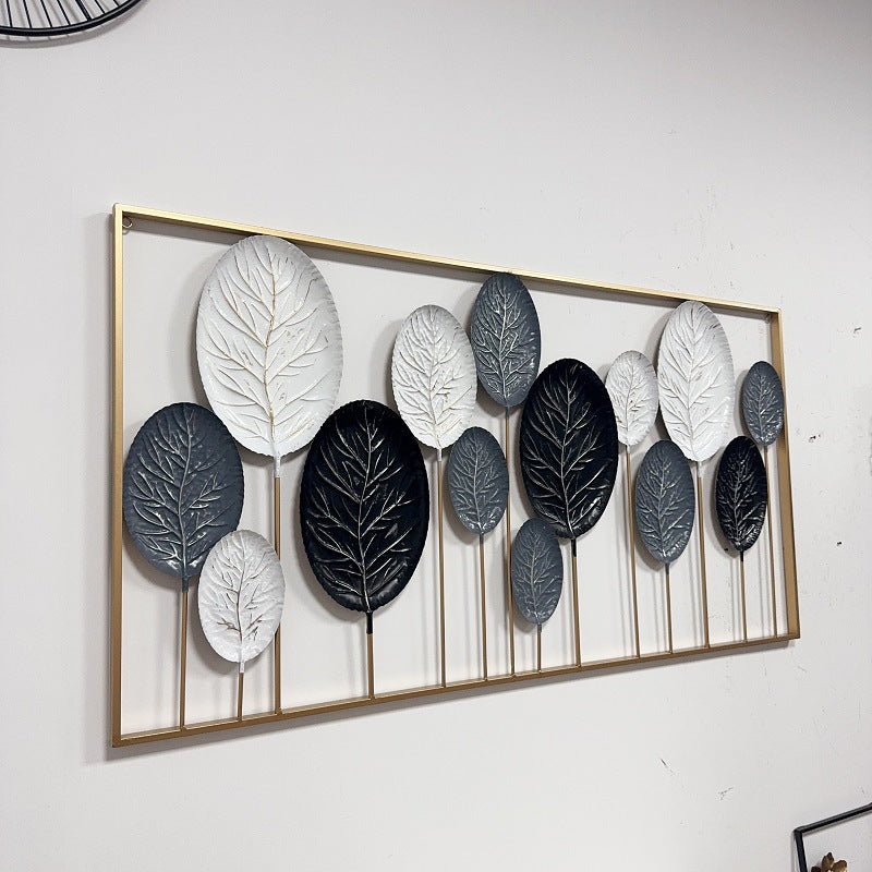 Decorative Metal Leaf Wall Art Sculpture | Kelmera