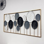 Decorative Metal Leaf Wall Art Sculpture | Kelmera