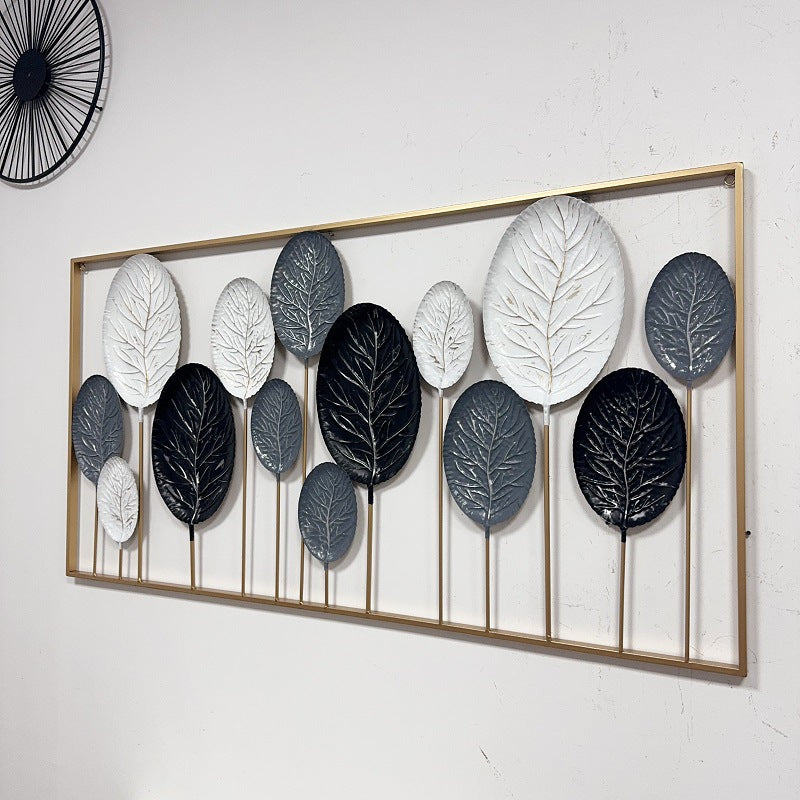 Decorative Metal Leaf Wall Art Sculpture | Kelmera