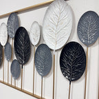 Decorative Metal Leaf Wall Art Sculpture | Kelmera