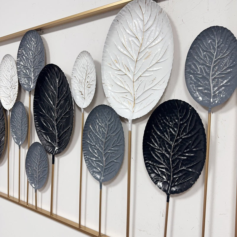 Decorative Metal Leaf Wall Art Sculpture | Kelmera