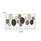 Decorative Metal Leaf Wall Art Sculpture | Kelmera