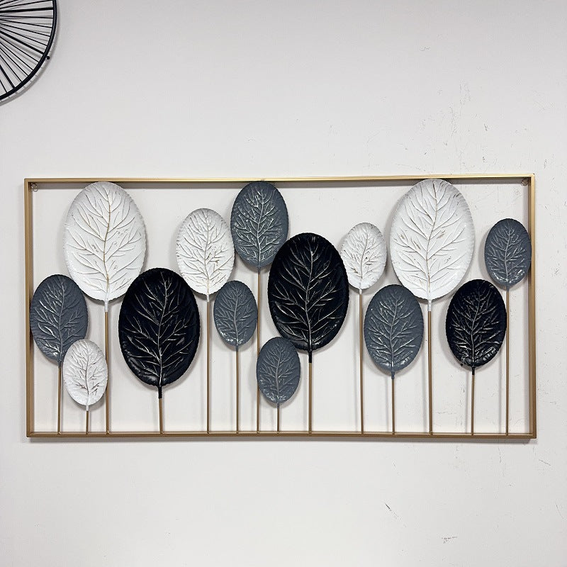 Decorative Metal Leaf Wall Art Sculpture | Kelmera