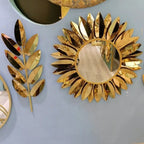 Decorative Metal Leaf Wall Sculpture | Kelmera