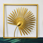 Decorative Metal Palm Leaf Wall Art | Kelmera
