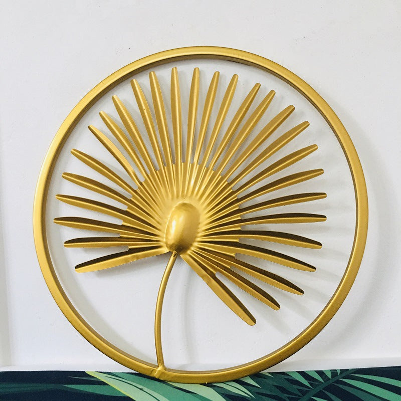 Decorative Metal Palm Leaf Wall Art | Kelmera