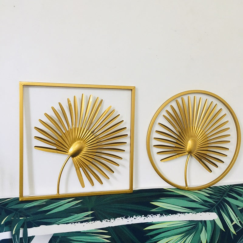 Decorative Metal Palm Leaf Wall Art | Kelmera
