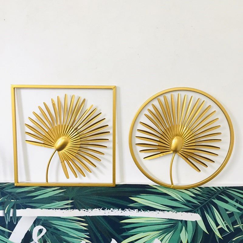 Decorative Metal Palm Leaf Wall Art | Kelmera