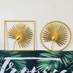 Decorative Metal Palm Leaf Wall Art | Kelmera