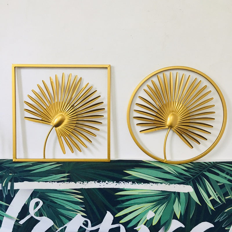 Decorative Metal Palm Leaf Wall Art | Kelmera