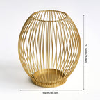 Decorative Metal Vase | Kelmera