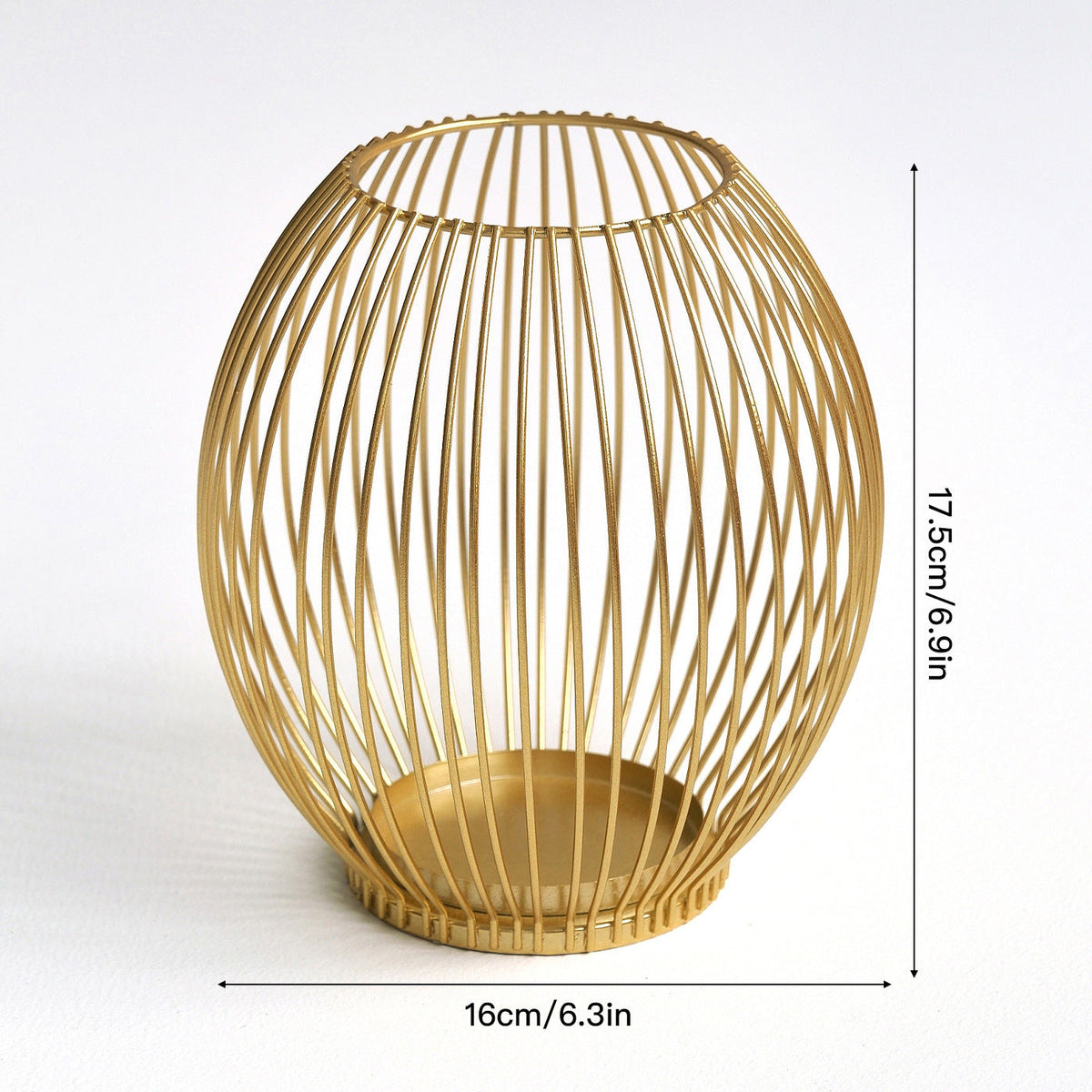 Decorative Metal Vase | Kelmera