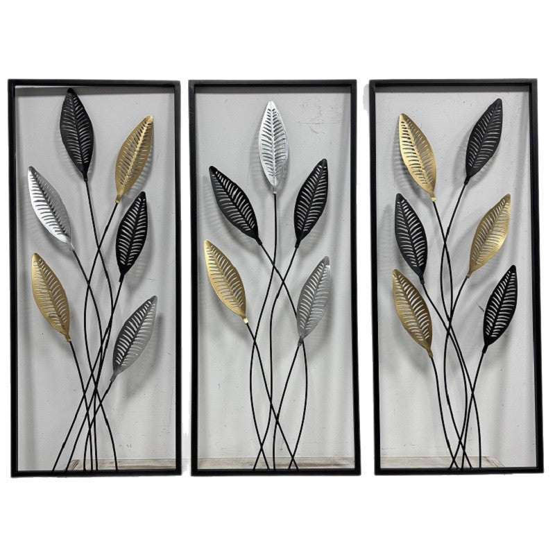 Decorative Metal Wall Art 33 × 16 × 2 Inch | Kelmera
