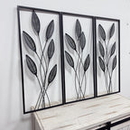 Decorative Metal Wall Art 33 × 16 × 2 Inch | Kelmera