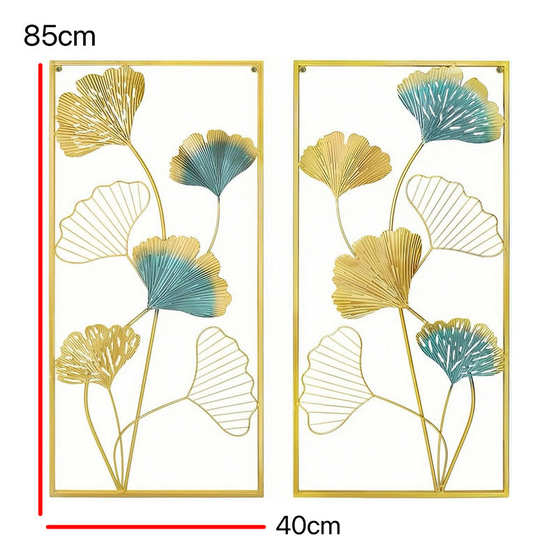 Decorative Metal Wall Art 33 × 16 × 2 Inch | Kelmera