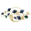 Decorative Metal Wall Art Sculpture with Ginkgo Leaf Design | Kelmera