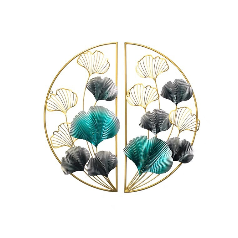 Decorative Metal Wall Art with Floral Design | Kelmera