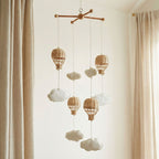 Decorative Mobile Woven Natural Fiber Cotton Textile | Kelmera