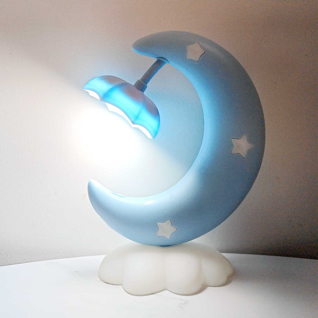 Decorative Moon and Cloud Night Light Table Lamp for Children | Kelmera