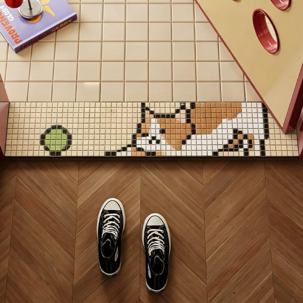 Decorative Mosaic Bathroom Tile | Kelmera