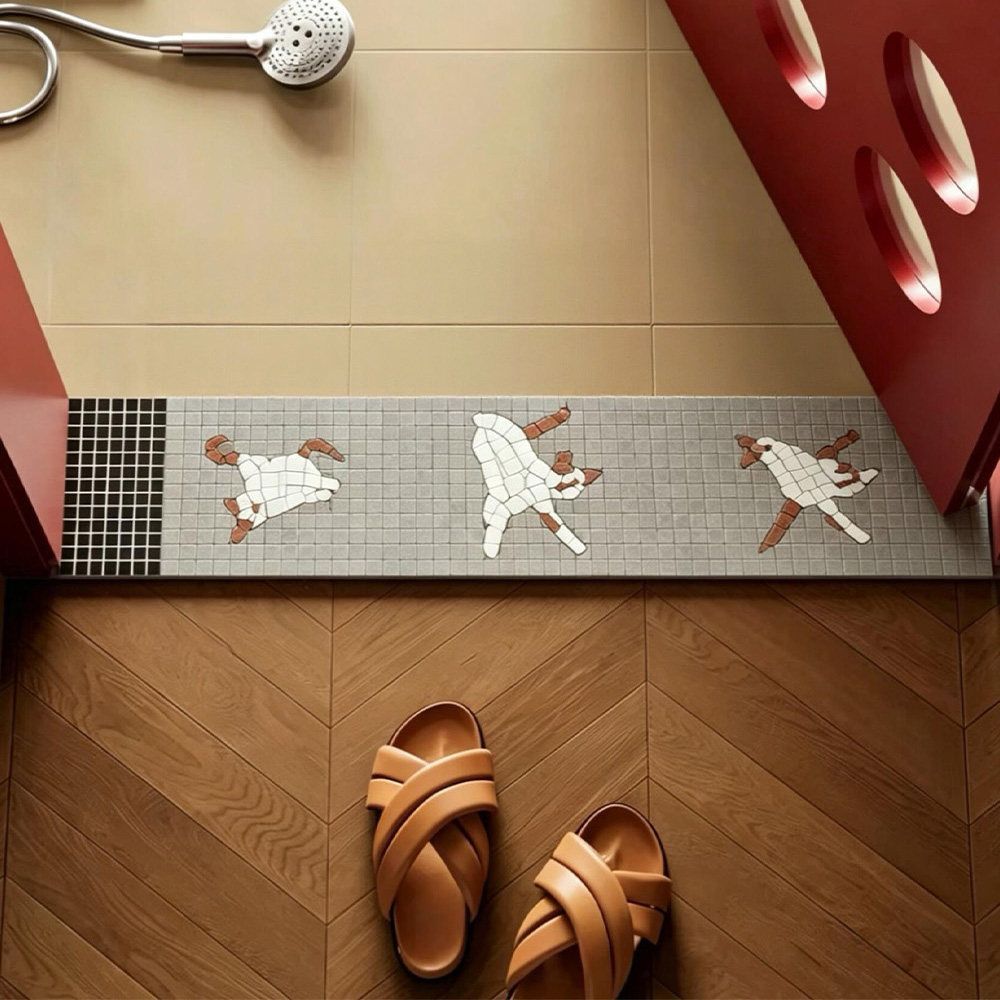 Decorative Mosaic Bathroom Tile | Kelmera