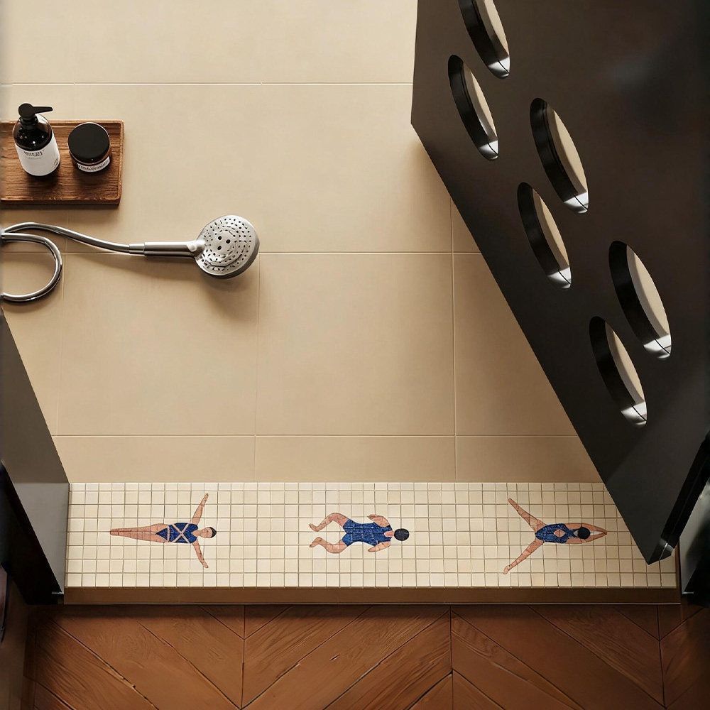 Decorative Mosaic Bathroom Tile | Kelmera