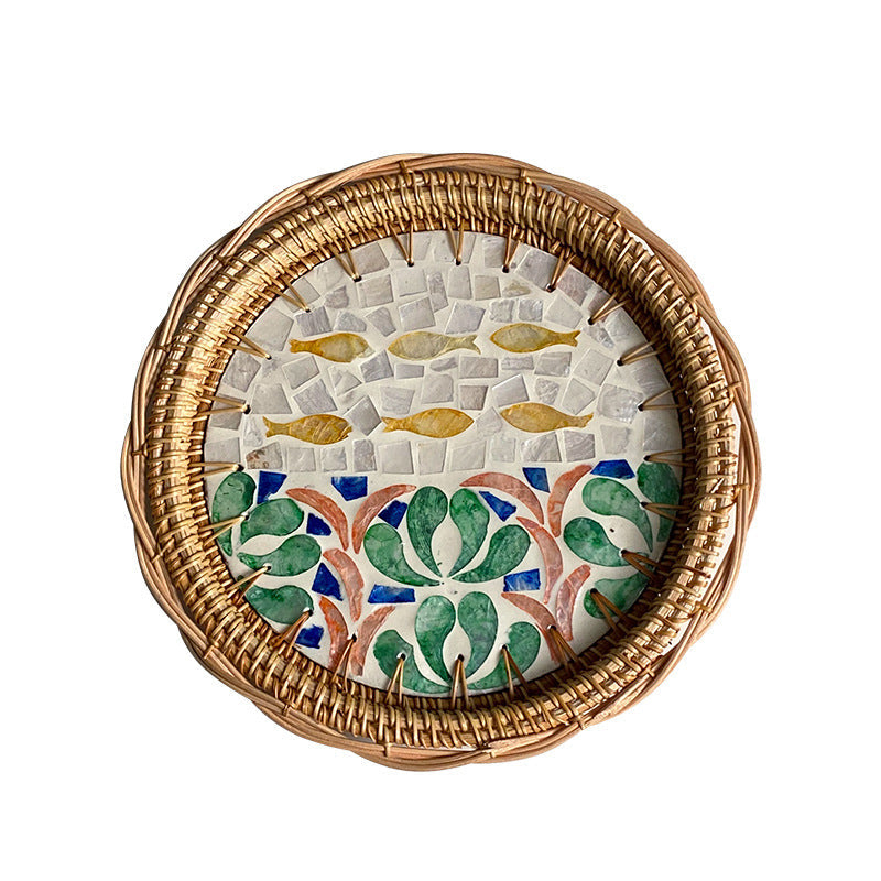 Decorative Mosaic Serving Plate | Kelmera