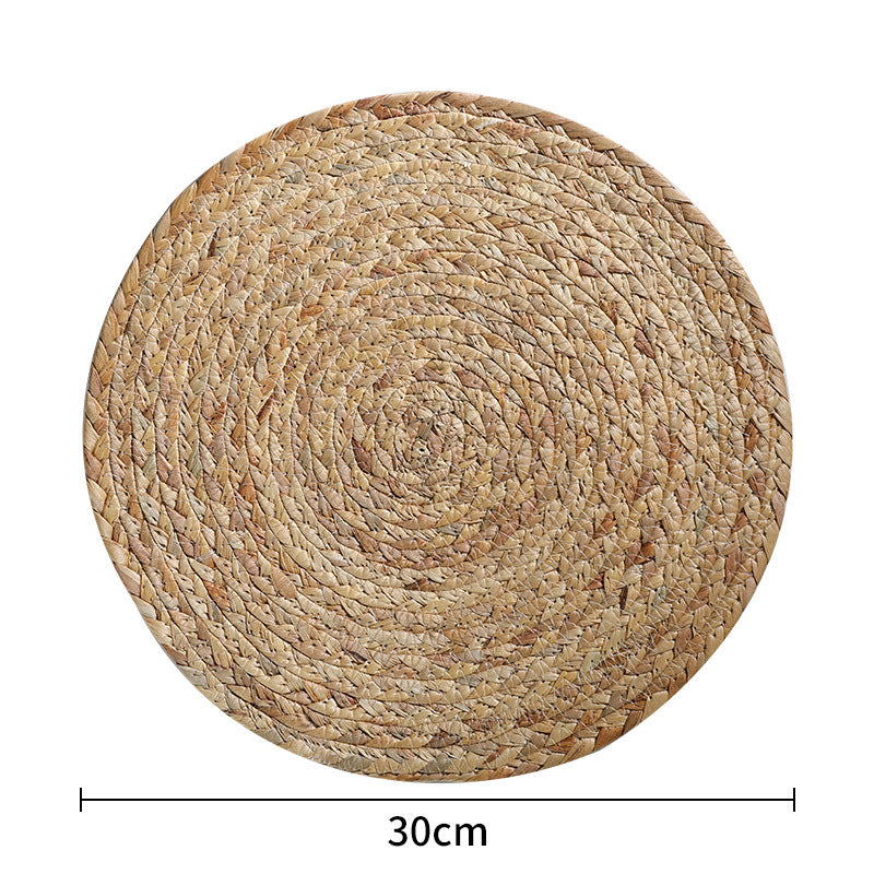 Decorative Natural Fiber Oval Design | Kelmera