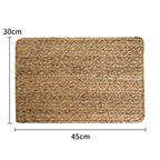 Decorative Natural Fiber Oval Design | Kelmera