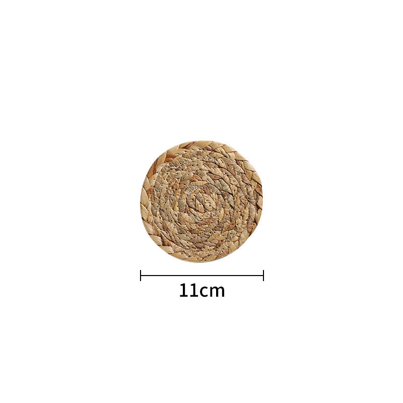 Decorative Natural Fiber Oval Design | Kelmera