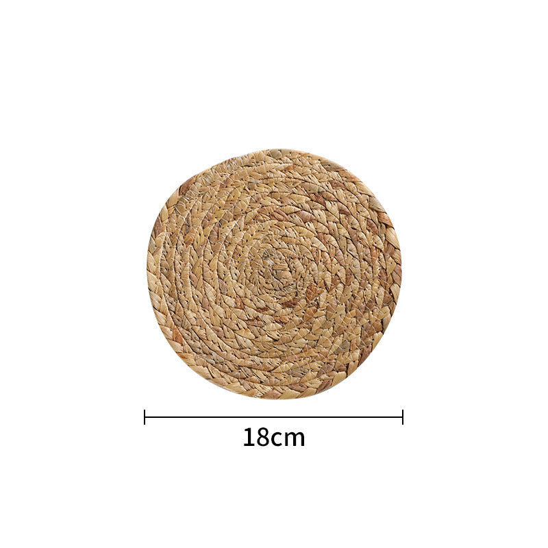 Decorative Natural Fiber Oval Design | Kelmera