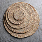 Decorative Natural Fiber Oval Design | Kelmera