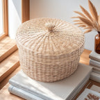Decorative Natural Fiber Storage Box | Kelmera