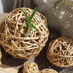 Decorative Natural Material Decor Ball | Kelmera
