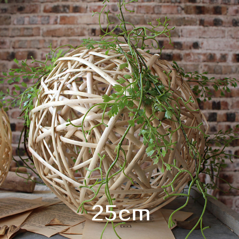 Decorative Natural Material Decor Ball | Kelmera