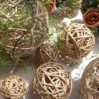 Decorative Natural Material Decor Ball | Kelmera