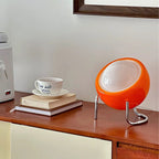 Decorative Orb LED Table Lamp with Chrome Tripod Legs | Kelmera