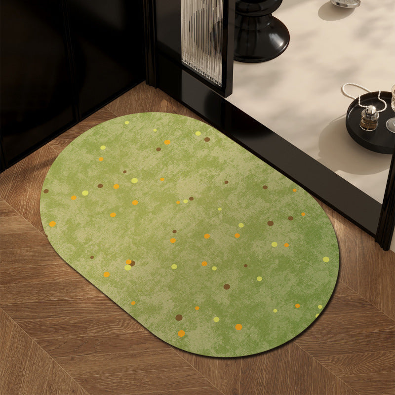 Decorative Oval Area Mat | Kelmera