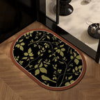Decorative Oval Area Mat | Kelmera