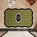 Decorative Oval Area Mat | Kelmera