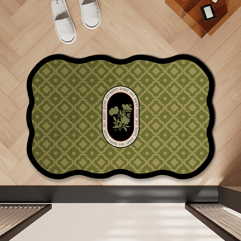 Decorative Oval Area Mat | Kelmera