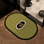 Decorative Oval Area Mat | Kelmera